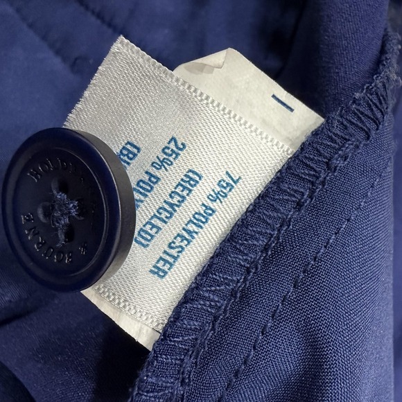 Holderness & Bourne Shorts Mens 34 Navy Harwood Golf Chino Performance - Picture 3 of 8